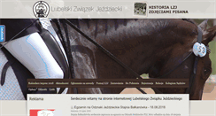 Desktop Screenshot of lzj-konie.pl